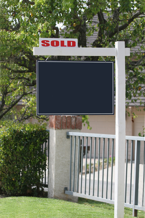 Real Estate Sold Sign