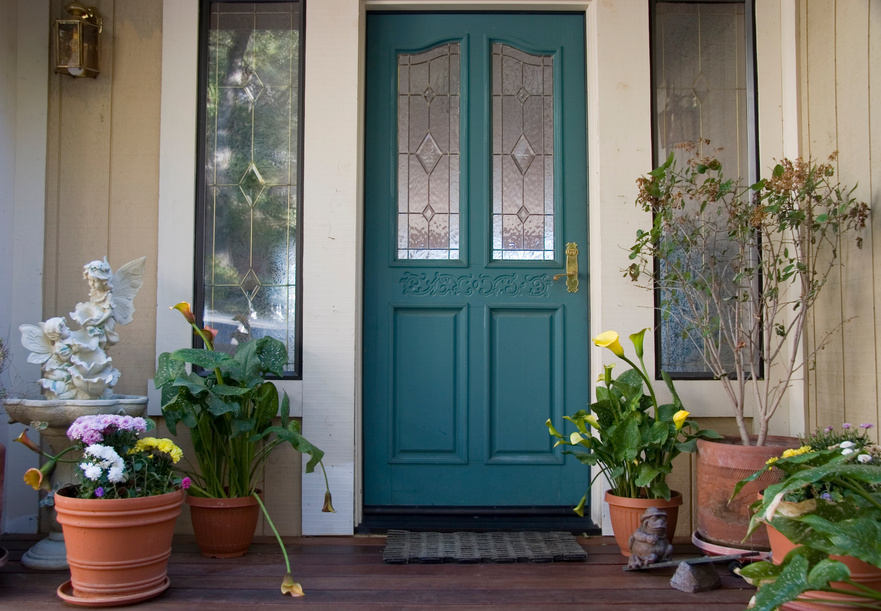 Beautiful front door